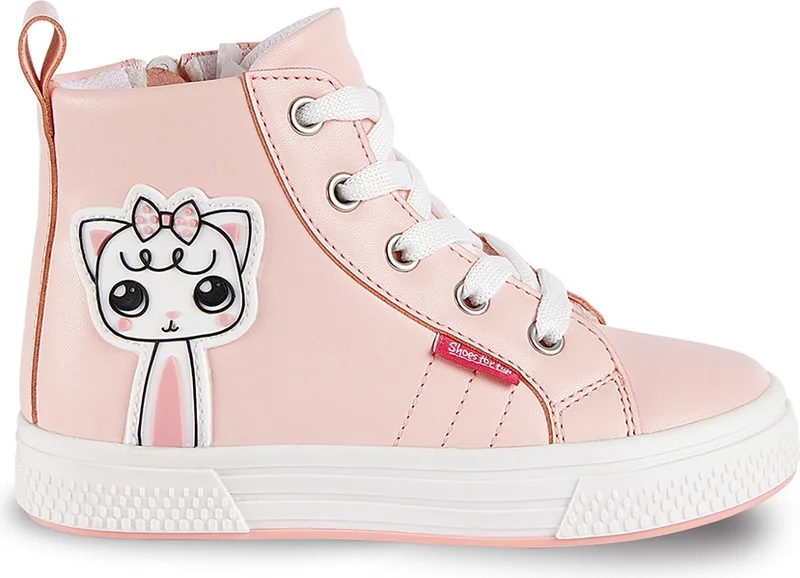 Denokids Kitten Pink Girls Sneakers Sports Shoes