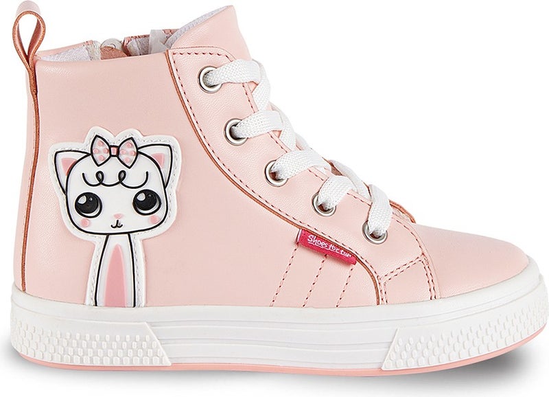 Denokids Kitten Pink Girls Sneakers Sports Shoes  - Image 5