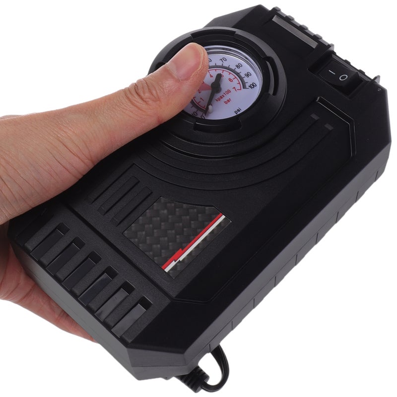 🚗 ضخة إطارات ح ولة للسيارات صغيرة الحج و تينة ناسبة للسيارات والدراجات - Image 3