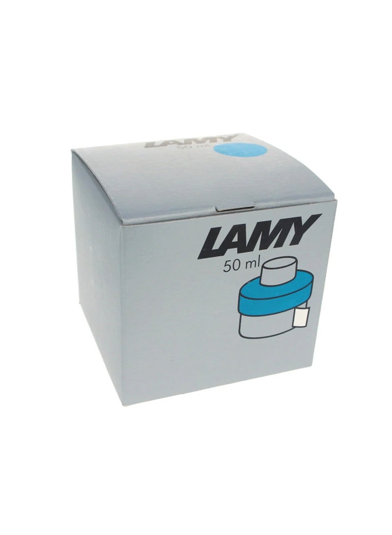 LAMY T52 Fountain Ink Pen Bottle 50ml Content Turquoise - Image 4