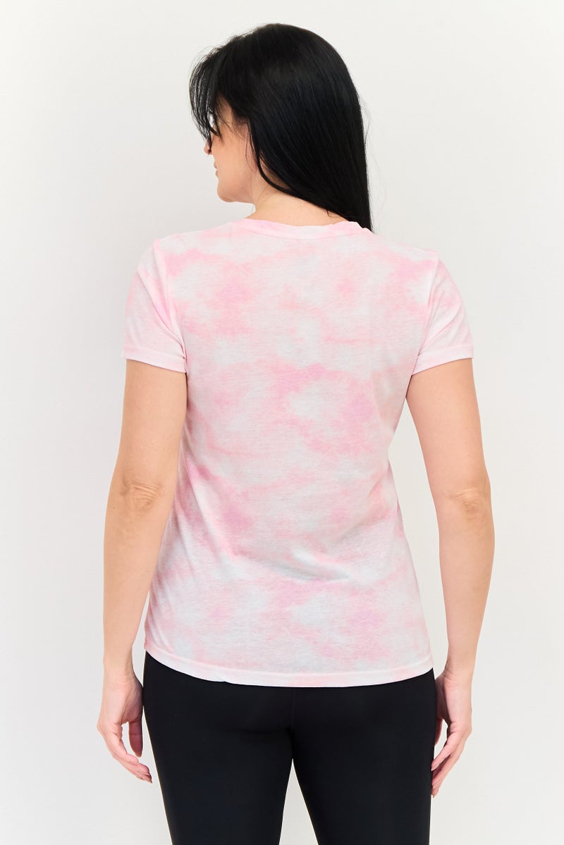 Aeropostale تي شيرت رياضي نسائي بأكمام قصيرة مناسب في الهواء الطلق، متعدد الألوان - Image 3