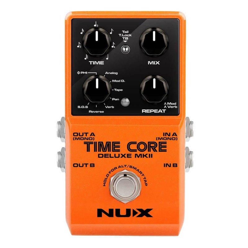 NUX Time Core Deluxe MKII Delay Pedal Effects - 3 Years Warranty - Image 1
