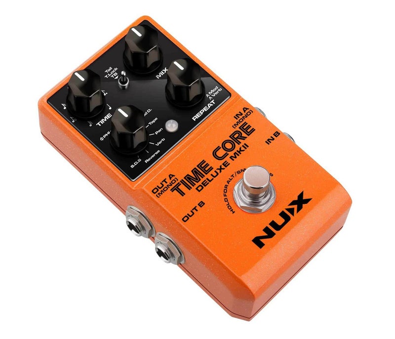 NUX Time Core Deluxe MKII Delay Pedal Effects - 3 Years Warranty - Image 2