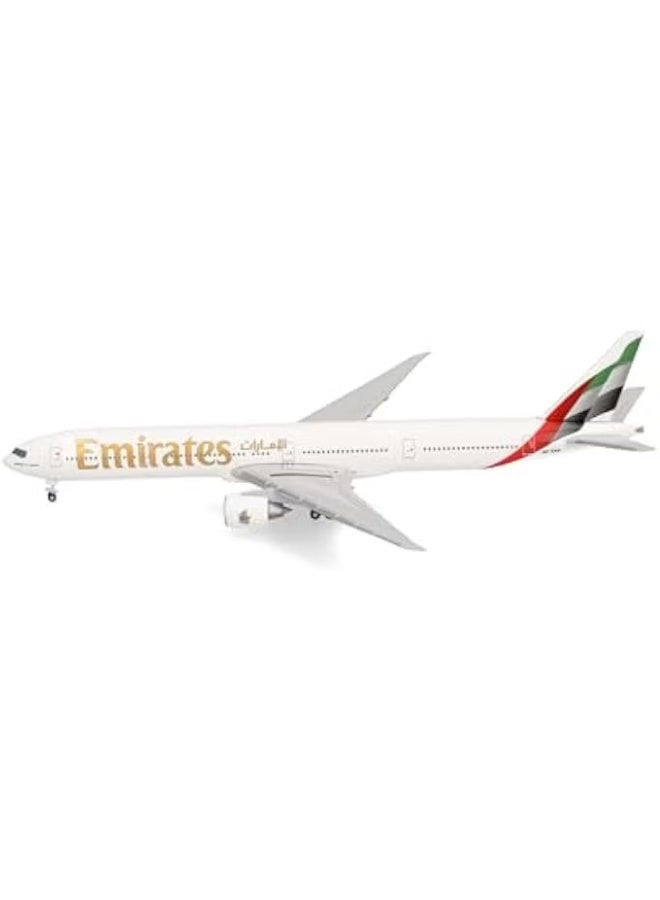 EMIRATES BOEING 777-300ER MODEL AIRCRAFT - NEW 2023 COLOURS, MINIATURE MODEL IN SCALE 1:500, COLLECTIBLE, AEROPLANE MODEL WITHOUT BASE, METAL - Image 5