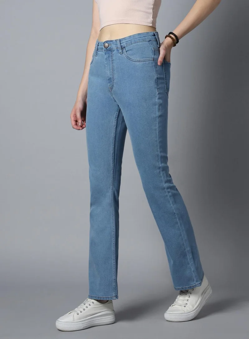 HIGH STAR  Women Indigo Jeans for Women | Best Price UAE
