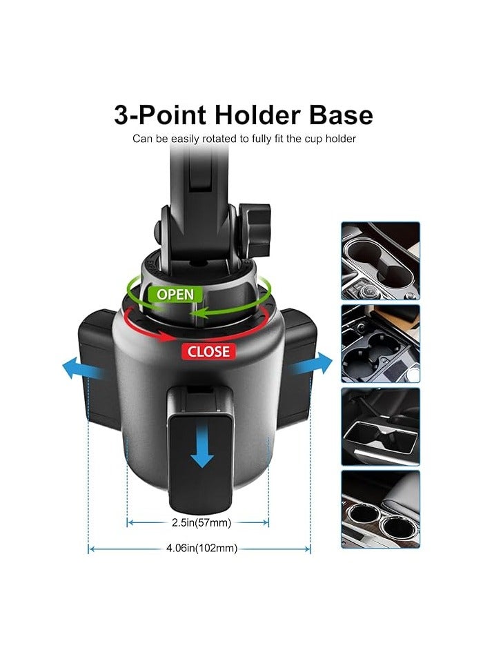 erorex Holder Car Tablet Mount, iPad Mount Holder for Car/Truck, 360° Rotation Adjustable Universal Tablet Stand Cradle Compatible with iPad Pro Air Mini, Galaxy Tabs, Cell Phones, 4-12.9" Devices - Image 4