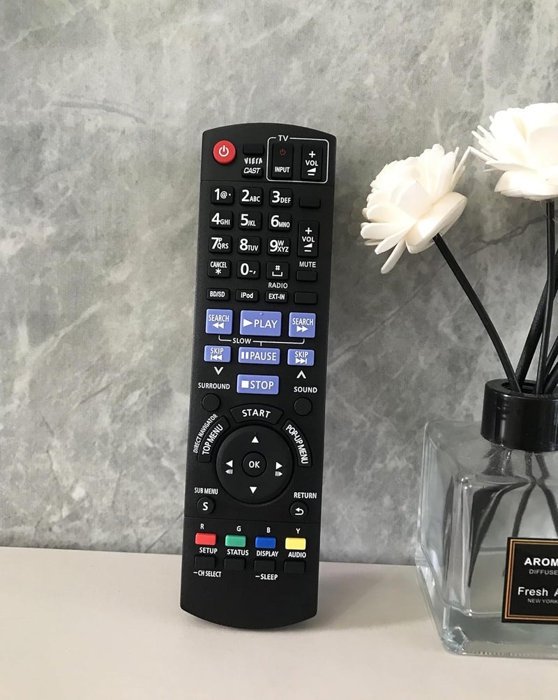 BOMAZ Replacement Remote Control for Panasonic N2QAKB000072 SA-BT200 SC-BT203 SC-BT300 SC-BT303 Blu-Ray Home Theater Systems - Image 4