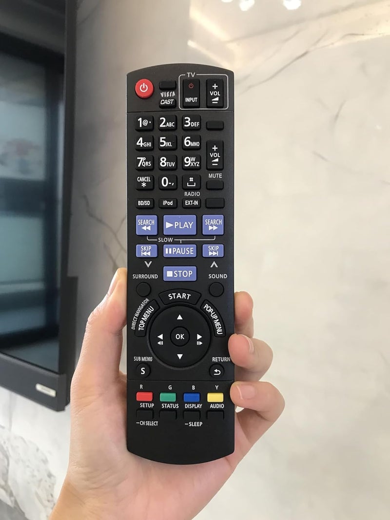 BOMAZ Replacement Remote Control for Panasonic N2QAKB000072 SA-BT200 SC-BT203 SC-BT300 SC-BT303 Blu-Ray Home Theater Systems - Image 3