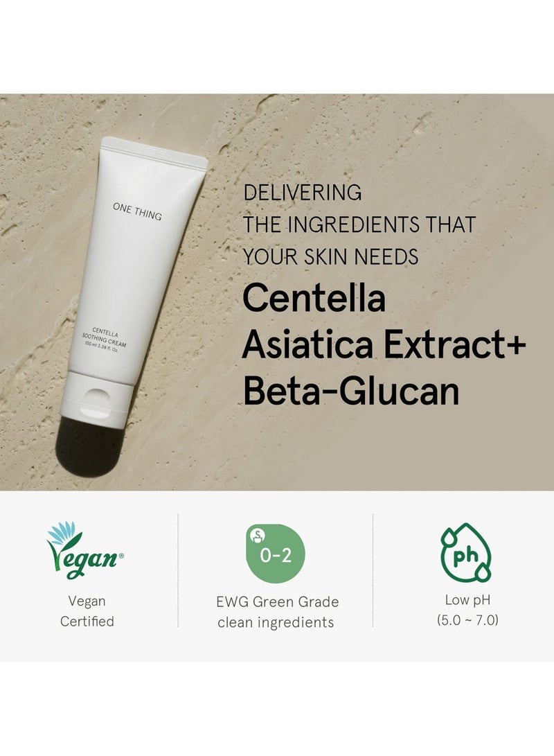 One Thing Centella Soothing Cream for All Skin Types 100ml - Image 2