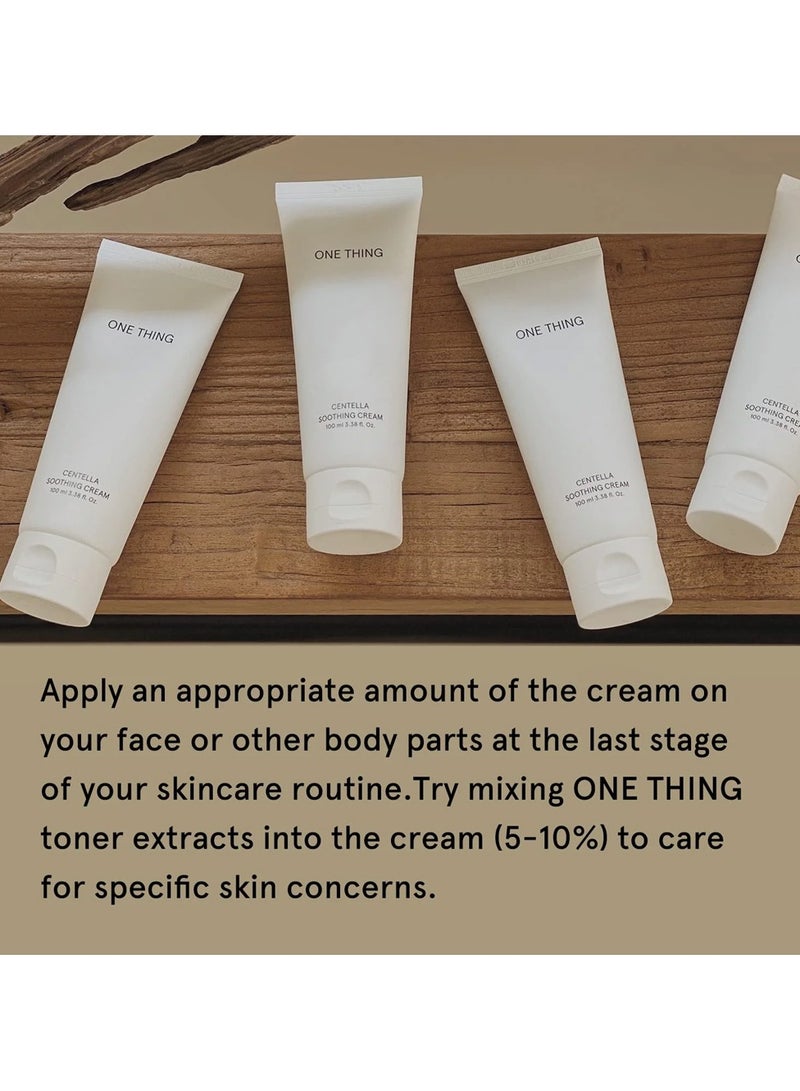 One Thing Centella Soothing Cream for All Skin Types 100ml - Image 3