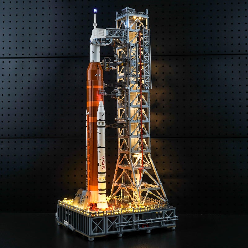 BrickBling LED Light for Lego 10341 NASA Artemis Space Launch System Bricks Not Included Classic Version Light - Image 3