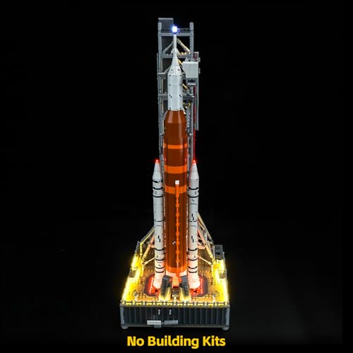 BrickBling LED Light for Lego 10341 NASA Artemis Space Launch System Bricks Not Included Classic Version Light - Image 5