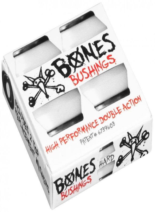 BONES WHEELS Hard Bushings (2 Set), White - Image 2