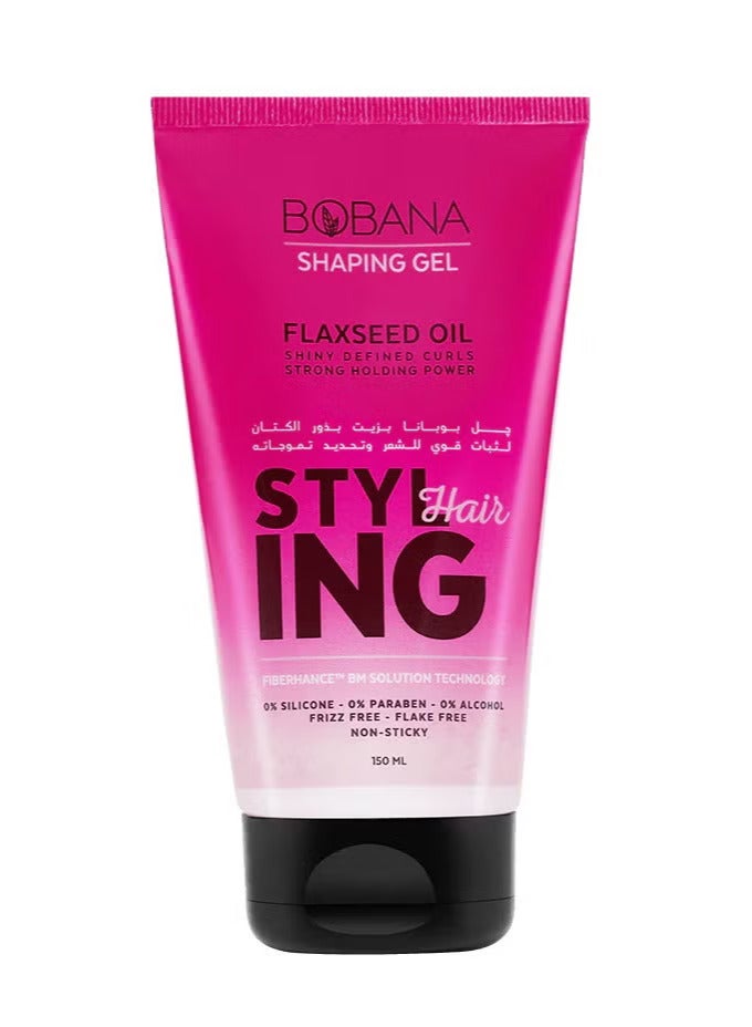 بوبانا جل تشكيل مع زيت بذور الكتان 150 مل