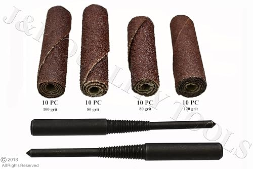 J&R Quality Tools 52 PC Mini Sanding Cone Engine Porting Assortment Kit - Image 3