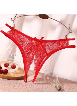 Lace G-String Thongs Breathable Low-Rise Hollow Panties 233 Red - pzsku/Z6C9EEAC624163E023F58Z/45/1746230508/9eba0927-a390-4553-891f-af2949a347f8