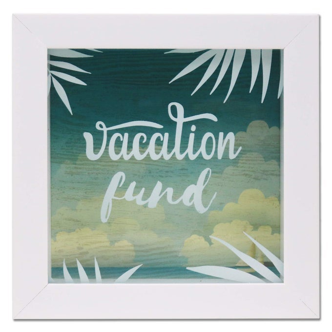 VACATION FUND BOX 8 INCH SQUARE 24 INCH DEPTH