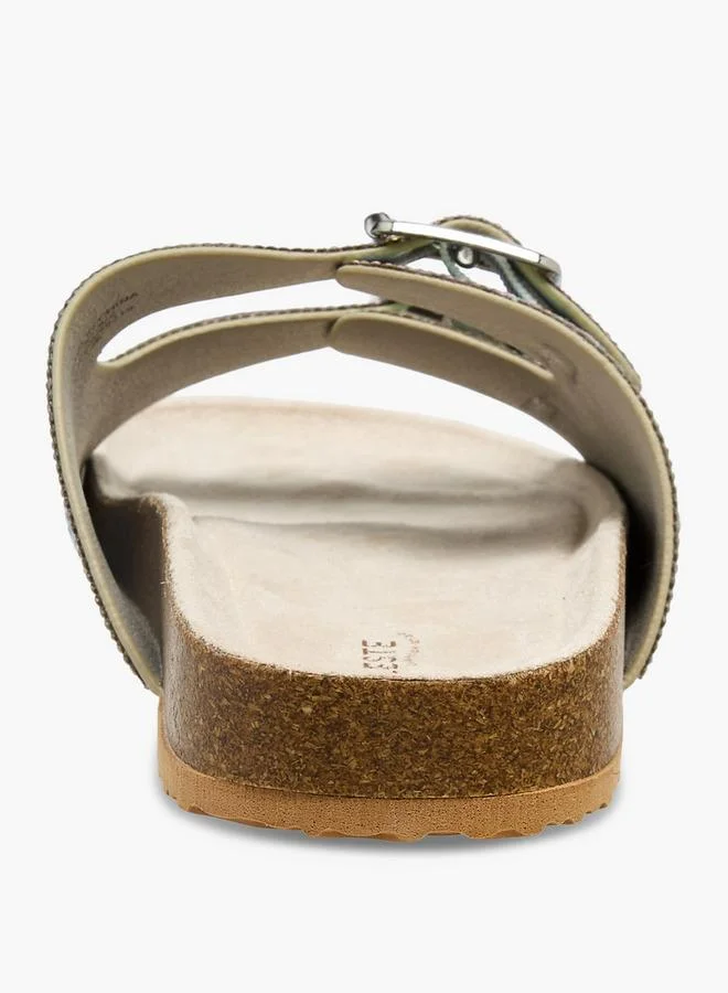 Celeste SILVER Women Embellished Slide Sandals for Women | Best Price UAE
