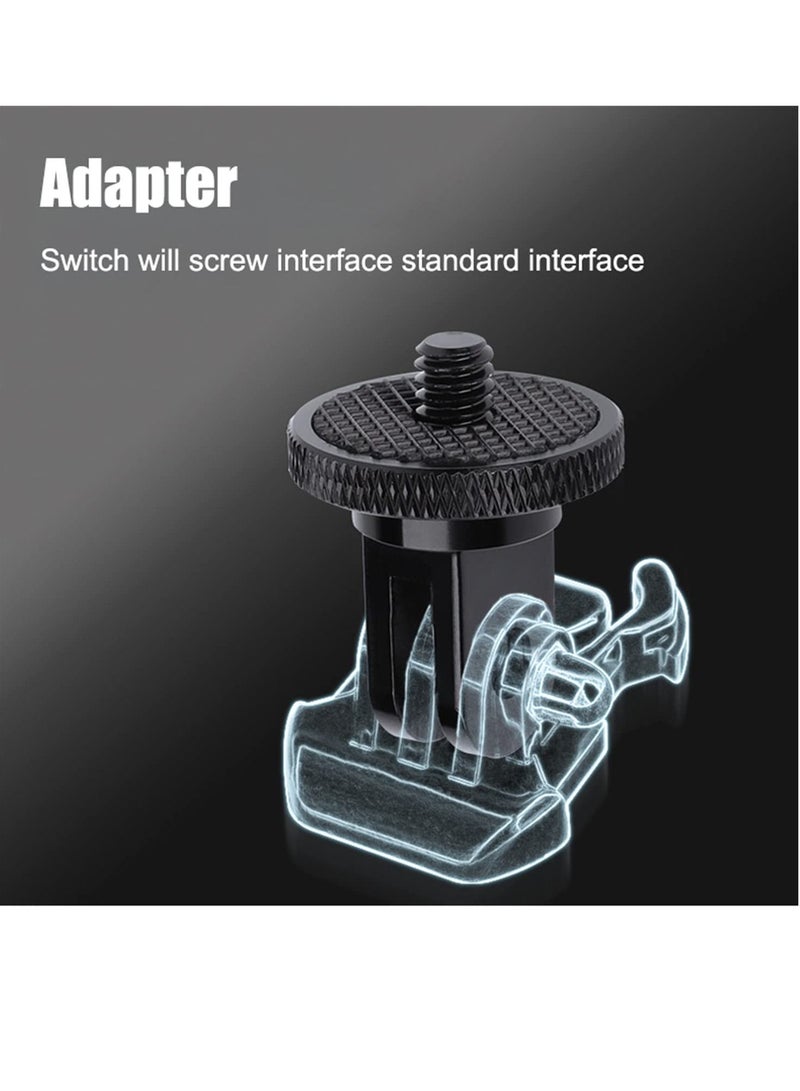 Aluminum Alloy Universal Conversion Tripod Adapter for Sony Action Camera (1/4in) - Image 5