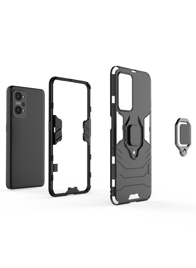 S-TOP Case For OPPO Realme GT Neo2 5G Shockproof PC + TPU Protective Case with Magnetic Ring Holder - Image 3