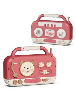 Planet of Toys Musical Radio Toy for Kids | Educational & Interactive Playset for Infants & Kids | Cute Cartoon Bear Shape Buttons | Portable Baby Radio with Sounds & Music - pzsku/Z6C9F40FA24A8F601D605Z/45/_/1736426634/fdceadbe-a1b2-4e7b-b211-9e3d1ba6140c
