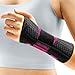 FREETOO Wrist Support Brace Left Hand for Tendonitis Sprained Wrist Strain Pain Relief Wrist Splint for Carpal Tunnel Arthritis wrist Immobilizer Fit Women and Men for Sleeping SM BlackPink - Image 1