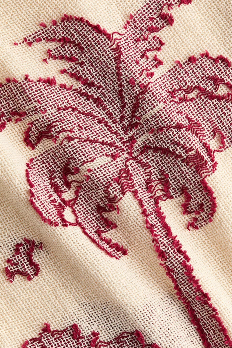 H&M Jacquard-weave cotton beach skirt