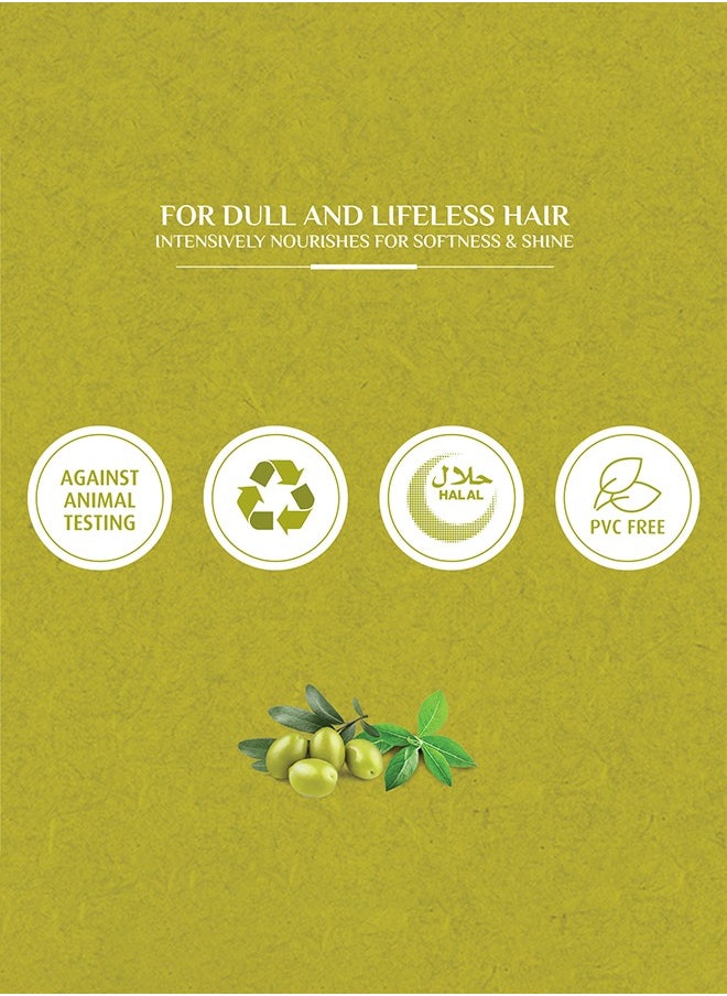 Vatika Naturals Nourish And Protect Shampoo Enriched With Olive And Henna 1Liters  - Image 3