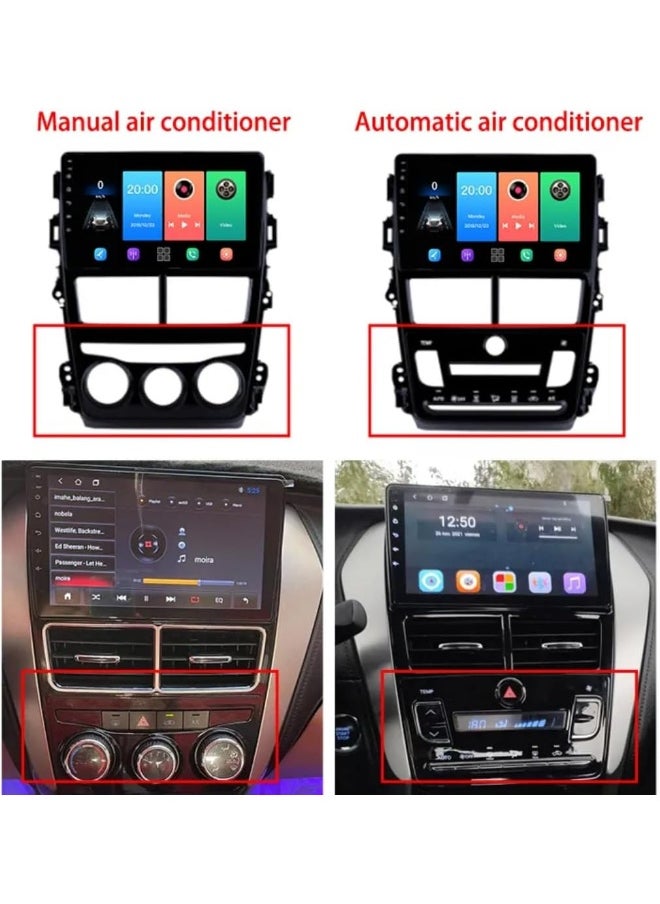Vierex Fit Toyota Yaris Car Stereo Android Screen 2018-2022 With Apple Carplay Android Auto Wireless WiFi DSP AHD Camera Included Fast Interface QLED Auto AC (2+32GB Carplay)  - Image 3