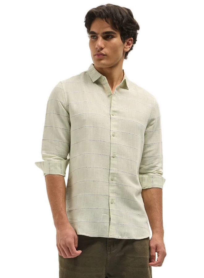 THE BEAR HOUSE Men's Shirt for Casual and Formal Wear | Classic Button-Down Style for Office, Daily Use, Travel, Events & All-Season Outfits | Versatile & Stylish Wardrobe Essential for Every Occasion