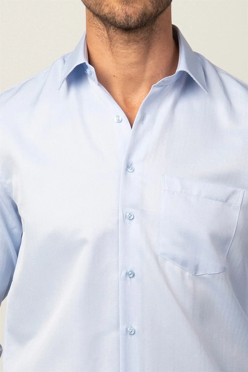 Tudors Classic Fit Long Sleeve Dobby Piping Men's Shirt KL220035-801