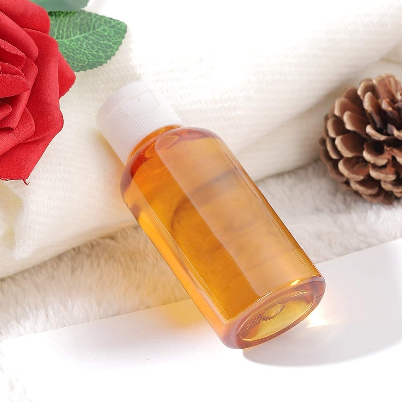 HARRODS 24pcs 50ml Refillable Travel Size Clear Plastic Bottles LeakProof Small Squeeze Containers with Green Flip Top Cap Ideal for Toiletries Shampoo Lotions and Cosmetic Liquids - Image 4