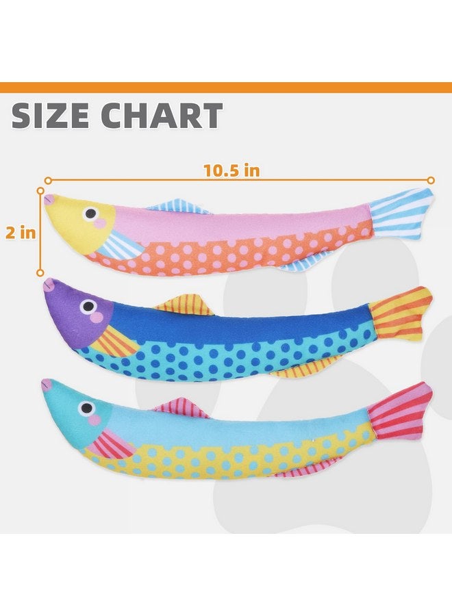 كولتيل ألعاب قطط من KOOLTAIL مصنوعة من عشبة النعناع البري على شكل سمكة ساوري، عبوة من 3 قطع من ألعاب الركل الناعمة المتينة المملوءة بقطن عشبة النعناع البري الطبيعي، لعبة تفاعلية ذاتية اللعب ومقاومة للعض لتنظيف الأسنان هدية للقطط المنزلية والقطط الصغيرة من جميع السلالات - Image 2