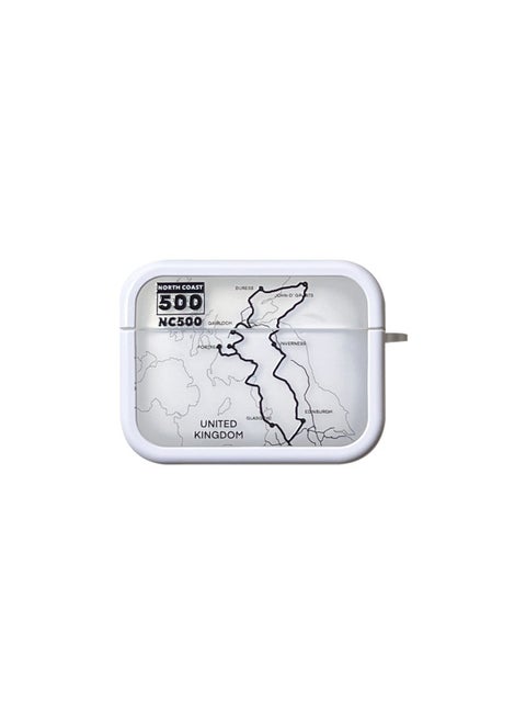 Applicable To AirPods Pro2 Earphone Cover Two-in-one Cartoon Soft Case For Apple1/2/3 Generation Wireless Bluetooth Cross-border-Color:Two-in-one Soft Shell-white Background Highway Map-Model:Airpods Pro (protective Case)