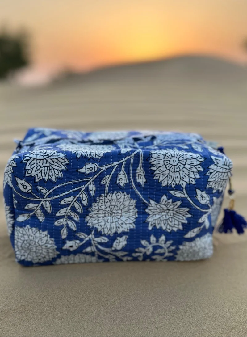 Tohfa Luxe Tohfa Luxe Tufa Handmade Block Printed Pouch