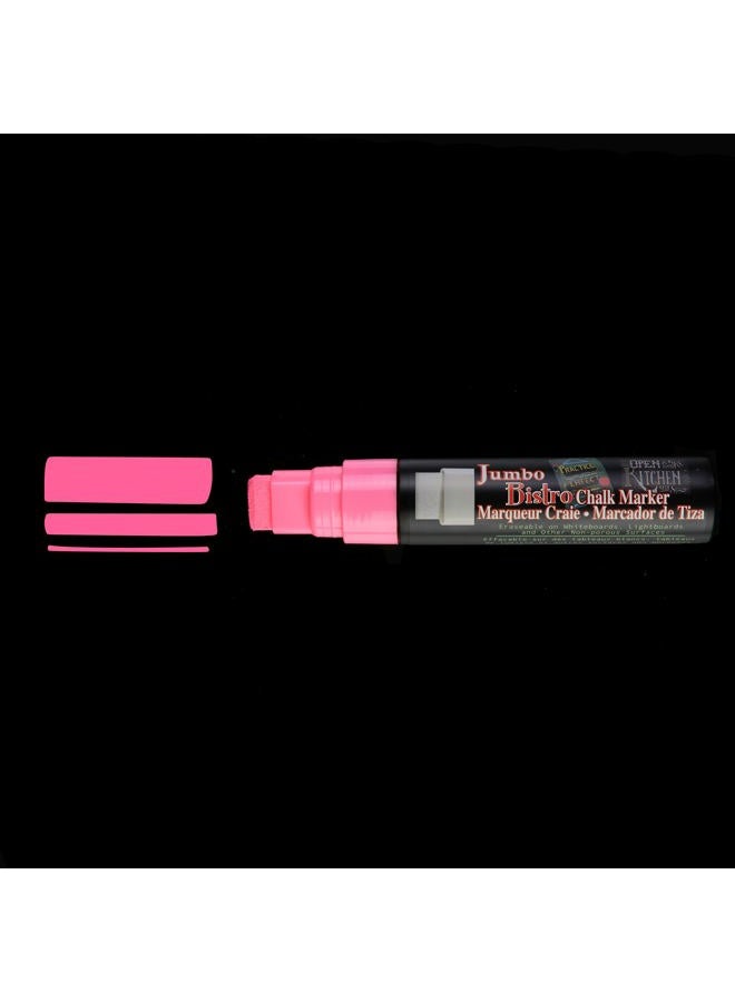 Uchida 481-C-F9 Marvy Jumbo Broad Point Tip Bistro Chalk Marker, Fluorescent Pink - Image 3