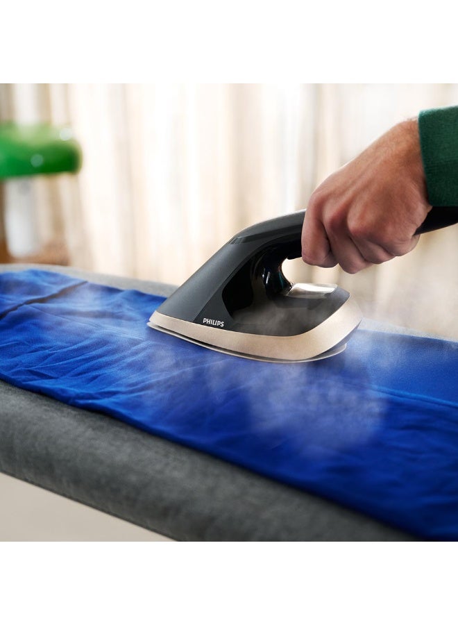 Philips All-In-One 8500 Series Garment Steamer 1.2L 2400W Ais8540/80 - Dark Slate Grey Gold