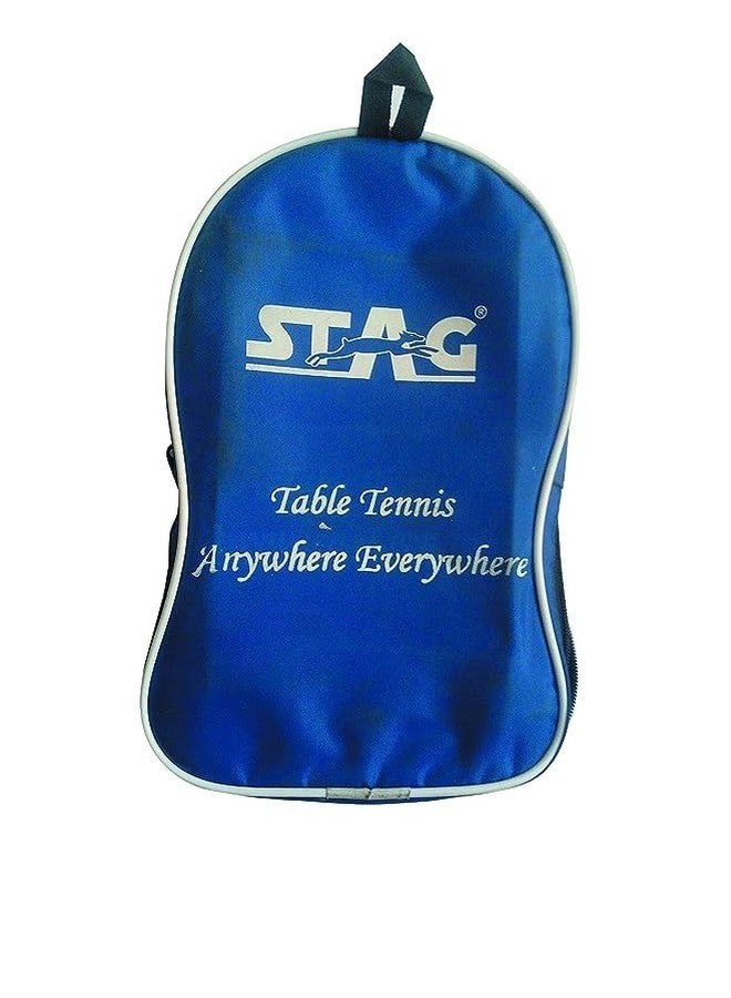 Stag Iconic 2 Star Anywhere-Everywhere Playing Table Tennis (T.T) Set - Table Tennis Rackets and T.T Balls Included| Pro All-in-One Ping Pong Paddle Playset-White Balls - Image 5