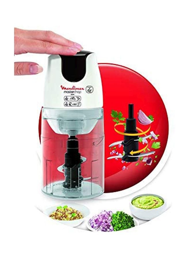 Moulinex Chopper 500 ml 500 W DJ453B27 White - Image 3