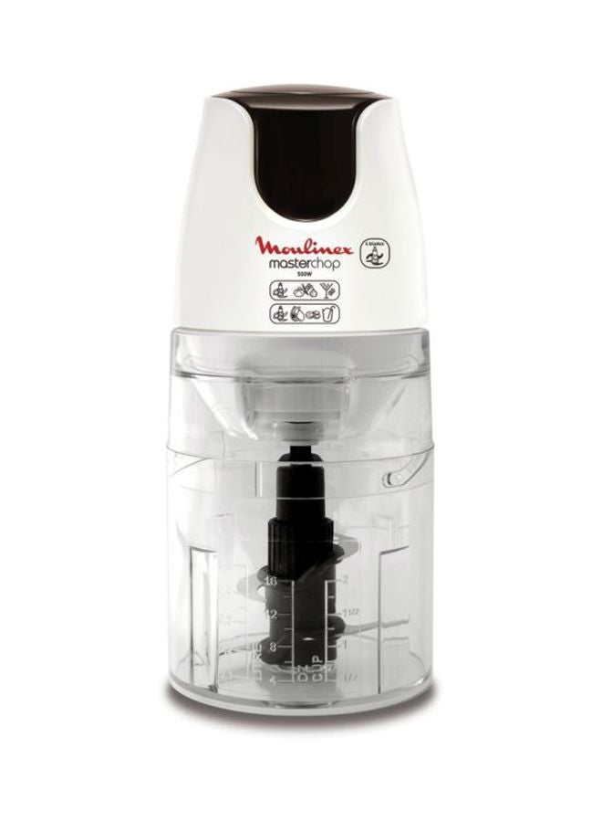 Moulinex Chopper 500 ml 500 W DJ453B27 White - Image 2