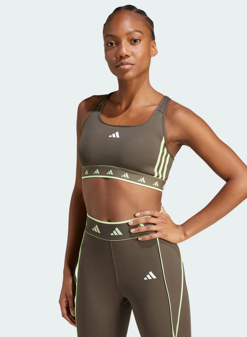 Adidas Power React Medium Support Hyper Glam Q2 Bra