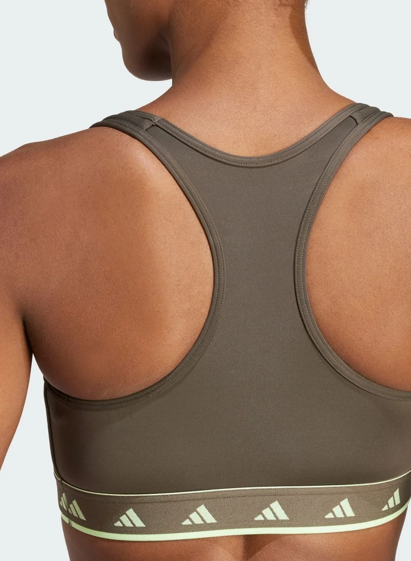 Adidas Power React Medium Support Hyper Glam Q2 Bra
