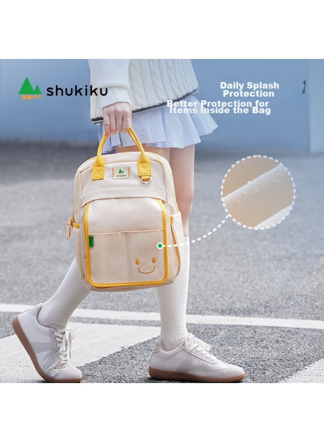 Shukiku Small Biscuit Parent-child Backpack, New Style Snack Pain Bag, Lightweight Travel Backpack, Anime-style Rice Bag, Green Grape - Image 3
