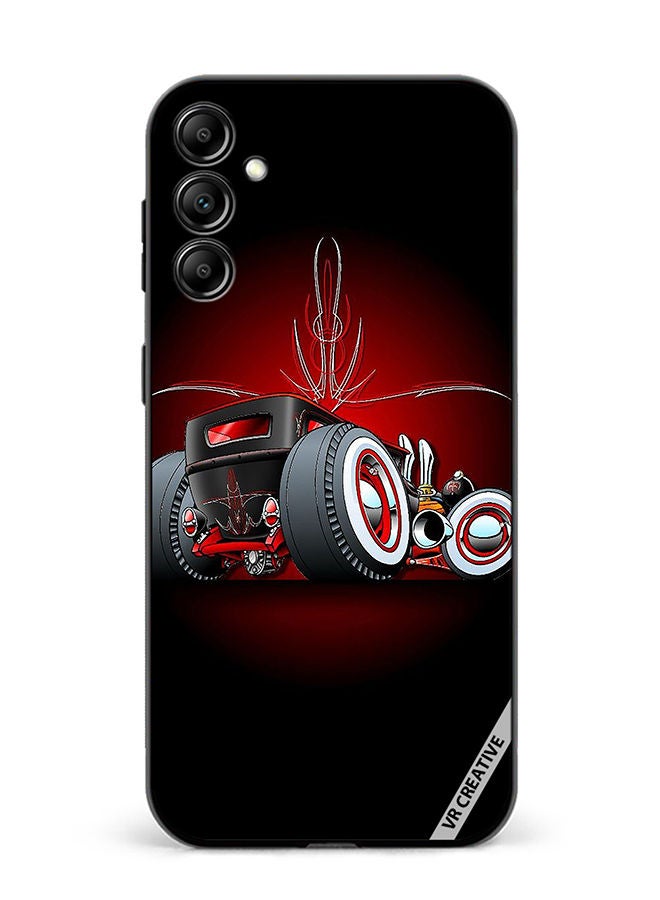 VR CREATIVE Protective Case Cover For Samsung Galaxy M14 Car Design Multicolour - Image 1