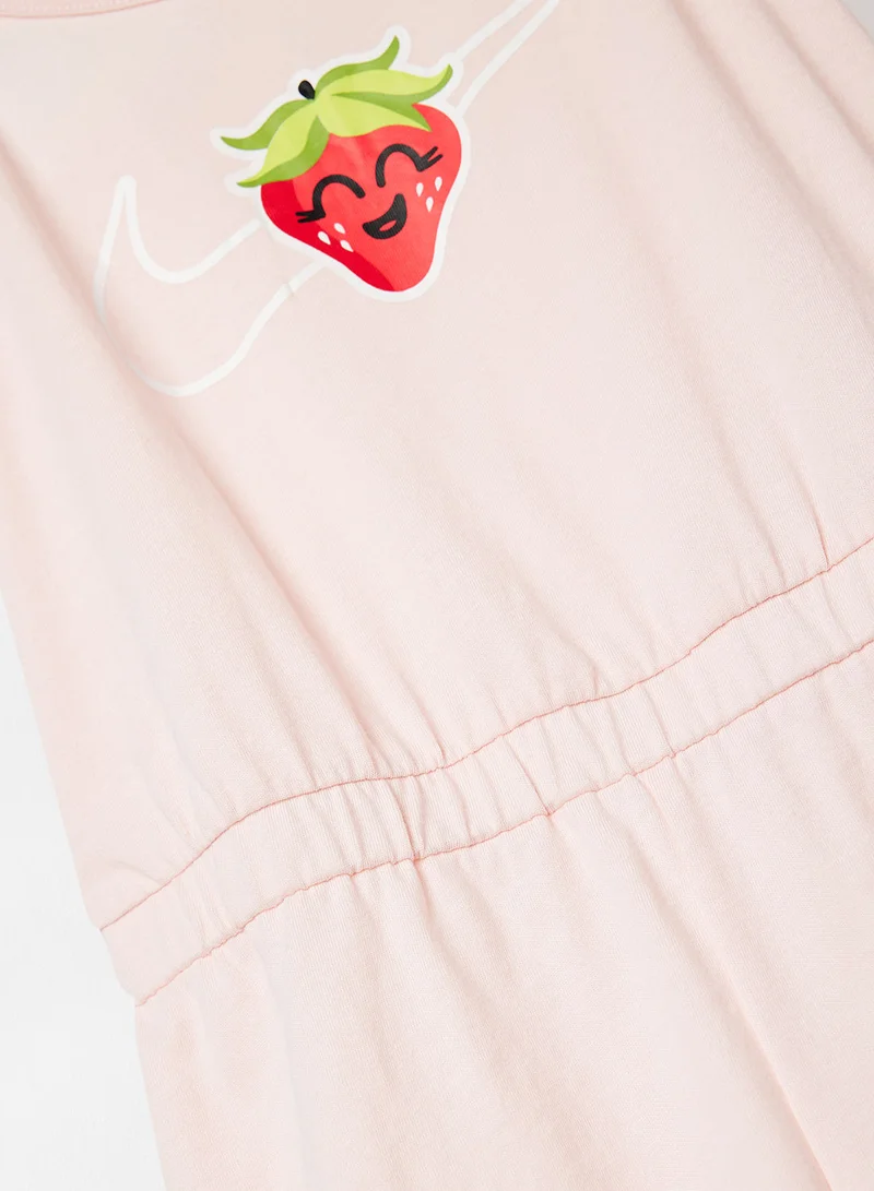 Nike Girls Lil Fruits Strawberry Romper