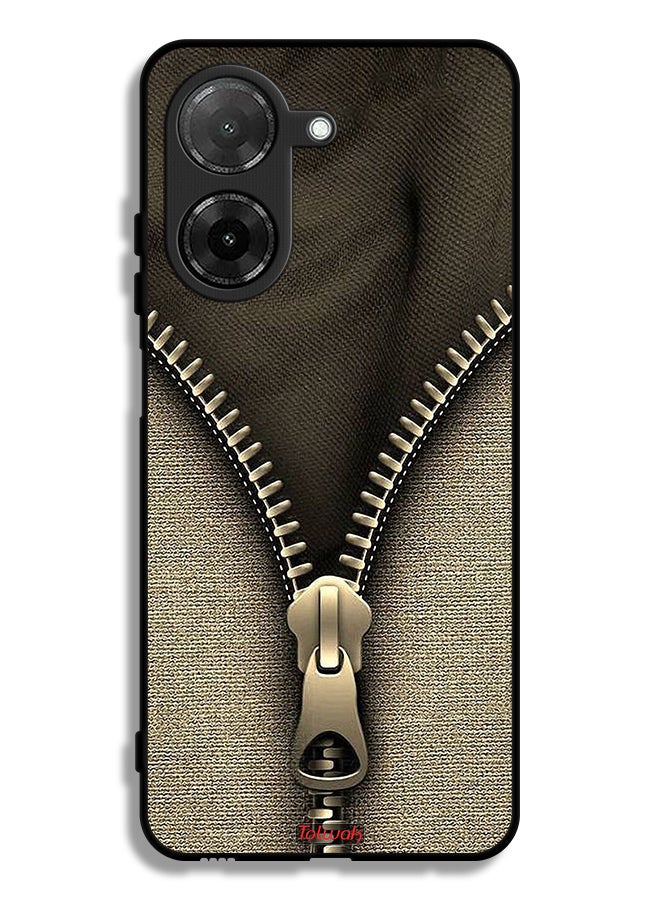 Tolwak Xiaomi Redmi A5 4G Protective Case Cover Zip Pattern - Image 1