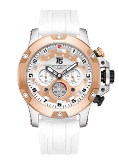 T5 T5 Men's Chronograph Silicone strap Watch  - Image 1