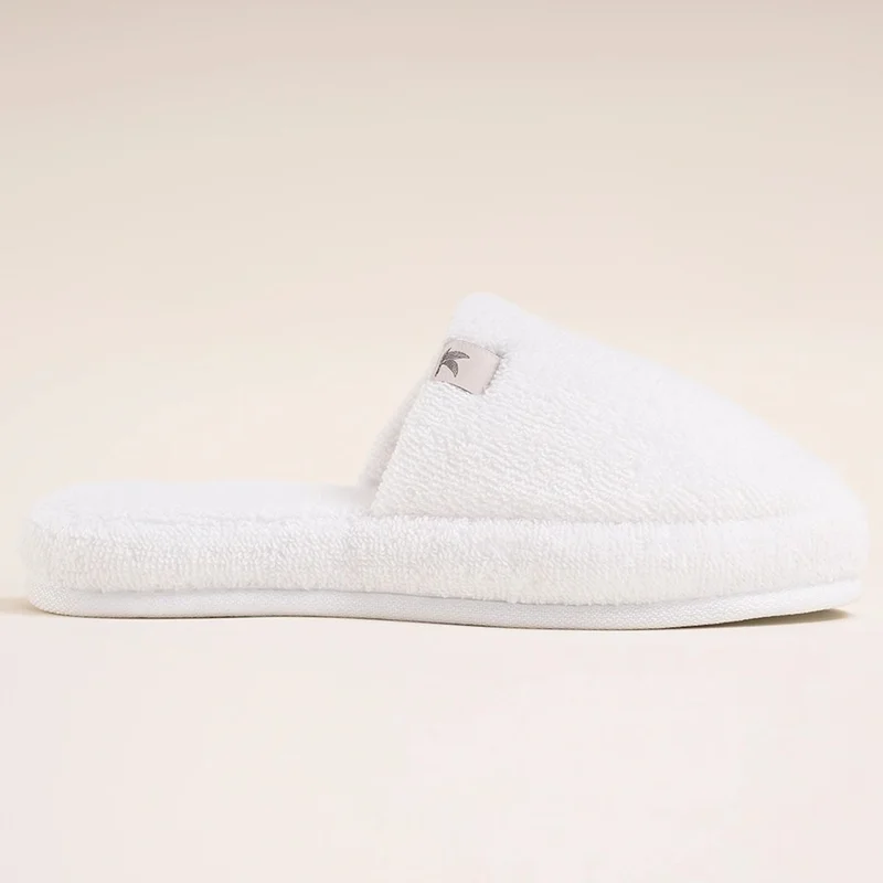 بينيلوبي 100% Cotton Towel Slippers 42-43 White - Noa Series
