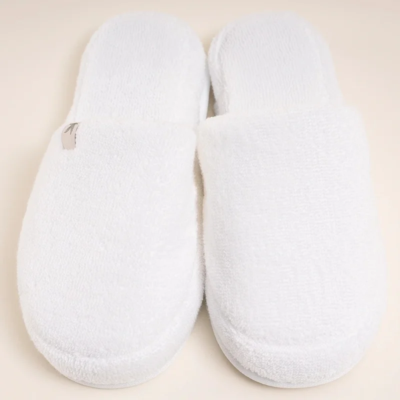 بينيلوبي 100% Cotton Towel Slippers 42-43 White - Noa Series