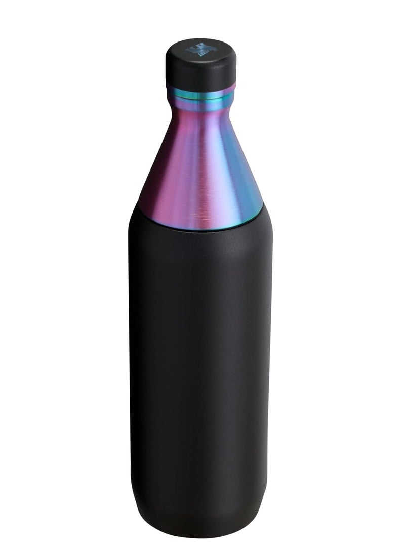 Stanley All Day Slim Bottle 20oz Leakproof Twist Lid Double-Wall Insulated Stainless Steel BPA-Free  Slim Travel Water Bottle for Gym Work & Outdoor Adventures Cream - Image 2